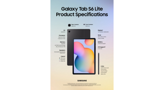 Создавајте, учете и релаксирајте се со Samsung Galaxy Tab S6 Lite
