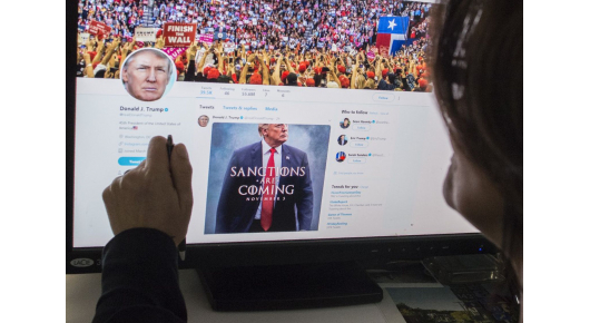 Твитот на Трамп за прв пат означен како невистинит