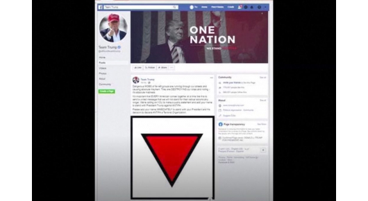 Facebook отстрани изборни реклами на Трамп поради нацистички знак