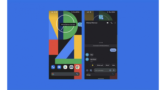 Google Messages со Android 11 добиваат Bubbles мени следниот месец