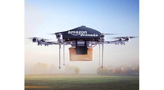 Дроновите на Amazon со пратки ќе може да полетаат