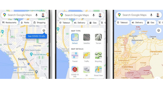 Google Maps ќе покажува каде има жаришта со COVID-19