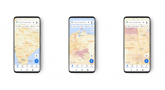 Google Maps прикажува целосна слика на КОВИД-19 инфекциите
