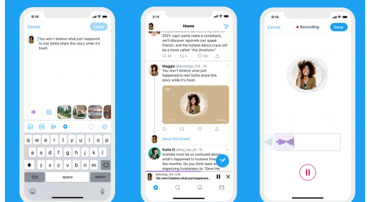 Twitter воведува гласовни твитови преку Spaces