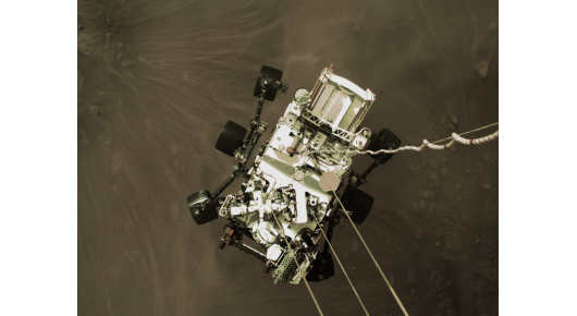 НАСА леталото испрати слики од Perseverance од моментот на слетувањето