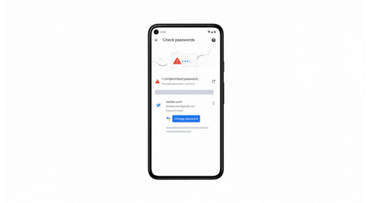 Со Android 12  директно ќе менувате компромитирани лозинки