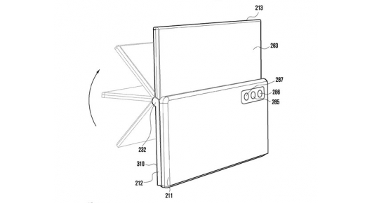 Објавени се скици: Samsung патентирал тројно-преклопен смартфон