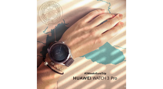 21 ден во Европа со едно полнење на Huawei Watch 3 Pro