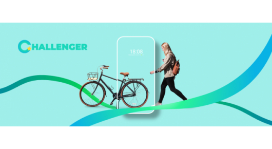 Challenger е македонска апликација што ве наградува додека возите велосипед