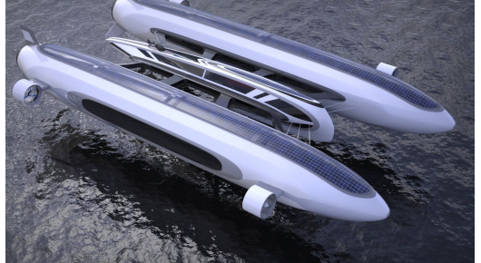 Air Yacht е футуристичка мехајахта за најбогатите, може да лета и да лебди