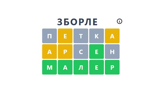 Зборле е македонската верзија што излезе од играта Wordle