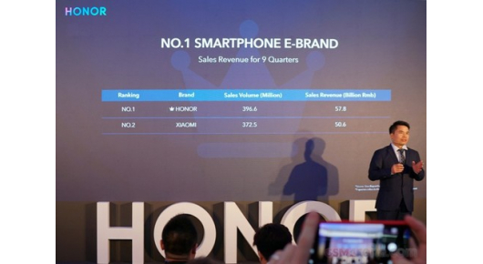 Honor е број еден на кинескиот пазар за смартфони