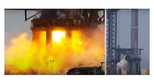 При тестирањето во SpaceX експлодирал прототипот Booster 7