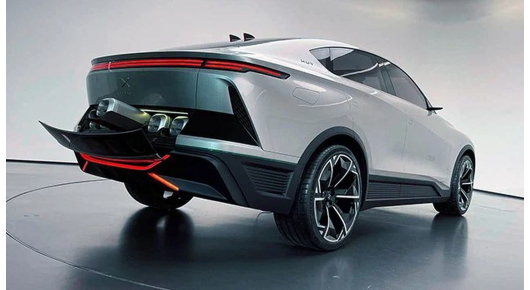 SUV-концепт на возило на водород со заменливи водородни ќелии