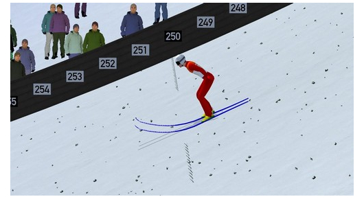 Легендарната компјутерска игра Deluxe Ski Jump е повторно хит во светот