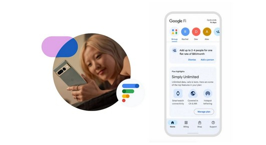 Google Fi Wireless објави редизајн на апликацијата и ребрендирање