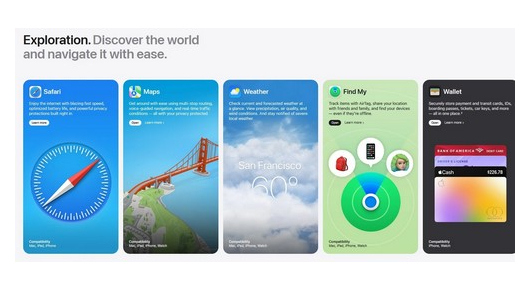 Apple креираше нова веб-страница за да ги промовира своите апликации